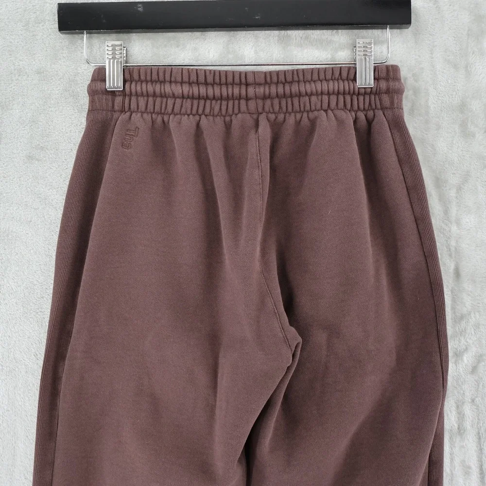 Tna Cozy‎ Fleece Joggers Womens 2XS Brown Relaxed Sweatpants